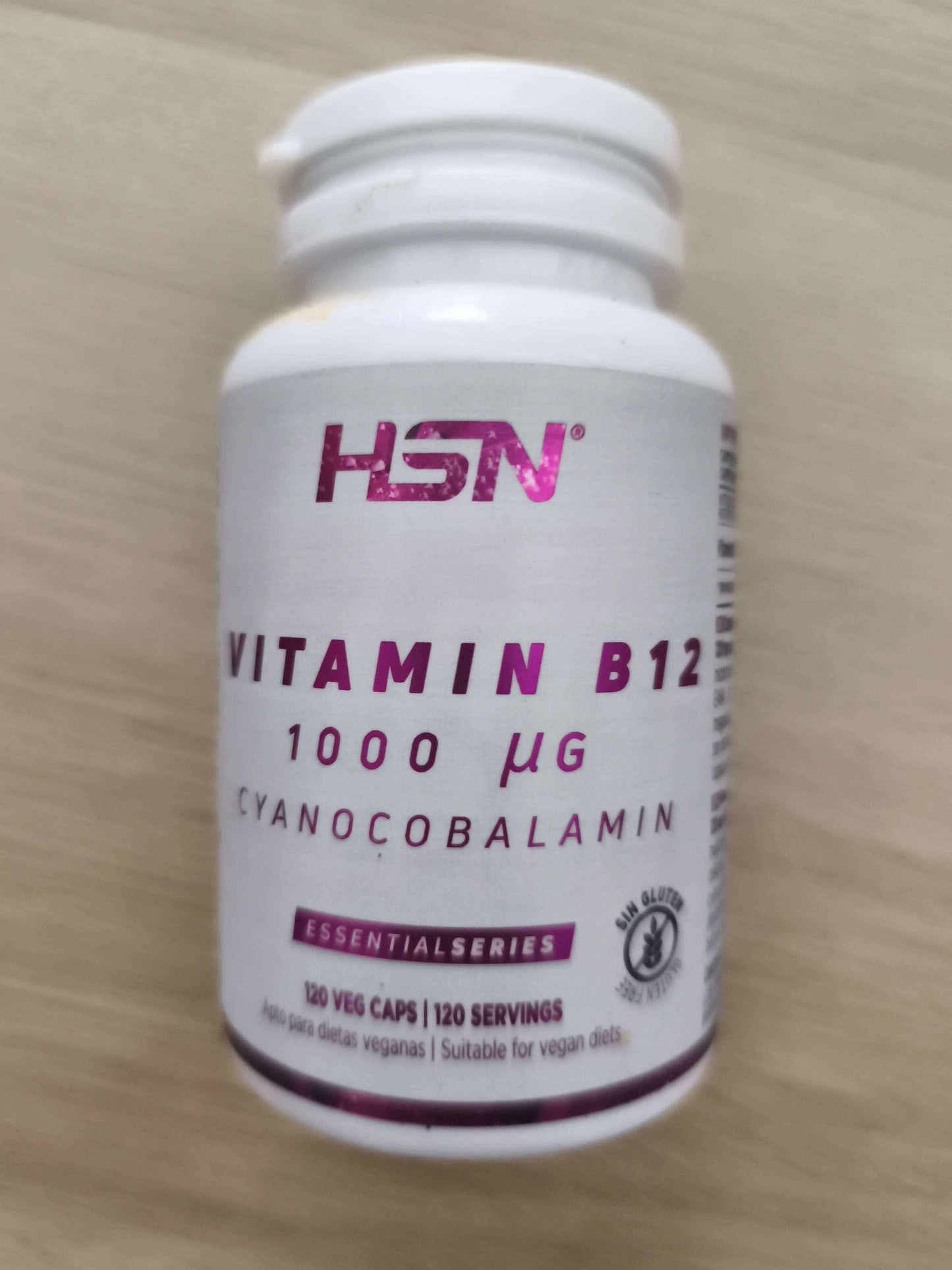 Vitamina b12 - 1000ug - 120 caps - Supercbd