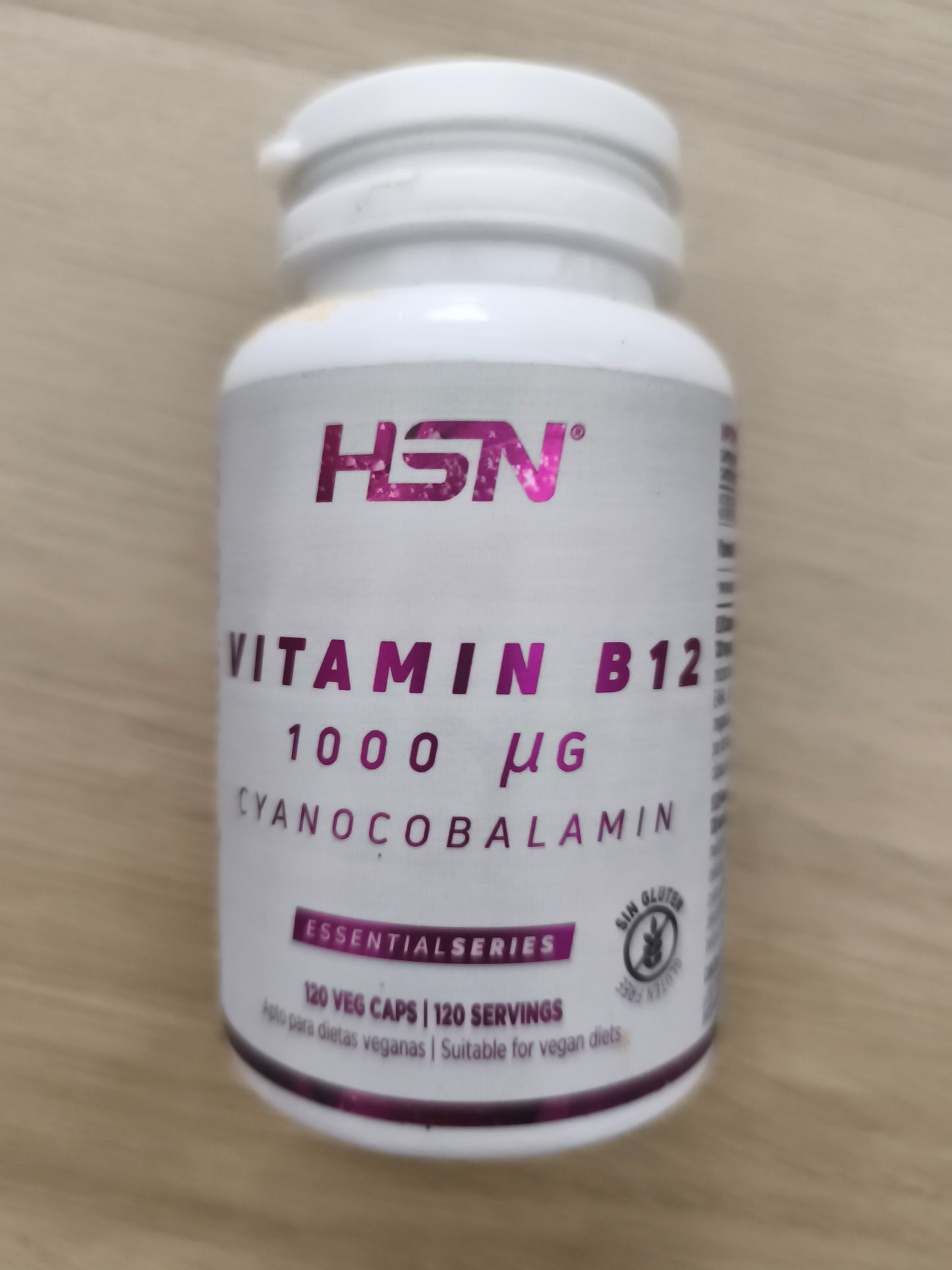 Vitamina b12 - 1000ug - 120 caps - Supercbd