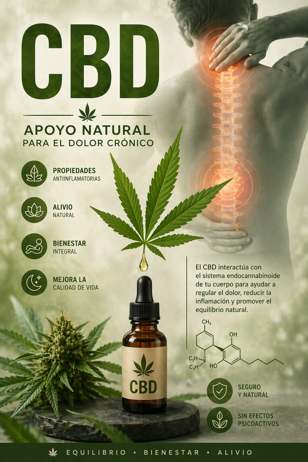 CBD para el Dolor Crónico: Alivio Natural para Fibromialgia y Artritis