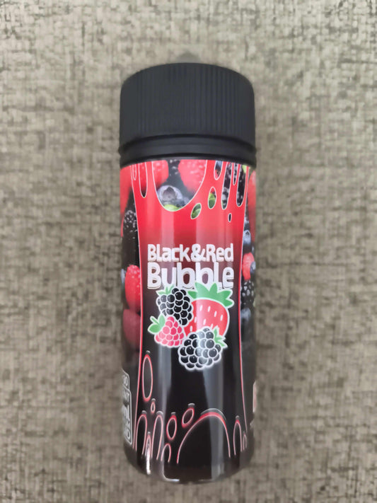 E-liquid Black Red Bubble Sabor 