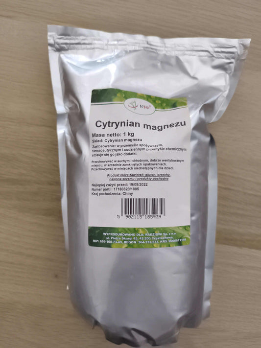 Citrato de magnesio - Supercbd