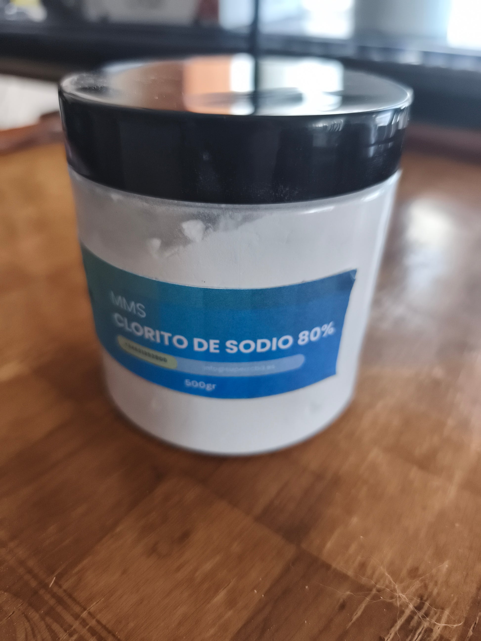 500gr clorito de sodio 80% polvo - Supercbd