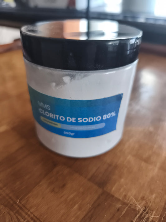 500gr clorito de sodio 80% polvo - Supercbd