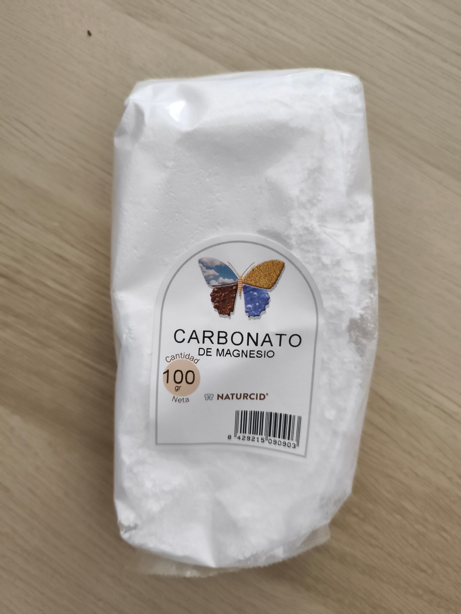 Carbonato de magnesio - 100gr - Supercbd