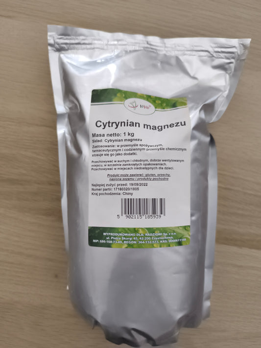 Citrato de magnesio - Supercbd